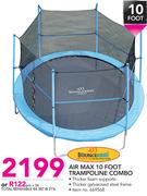BounceKing Air Max 10 Foot Trampoline Combo