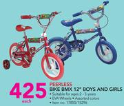 Peerless Bike BMX 12" Boys And Girls-Each