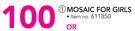 Mosaic For Girls-Each