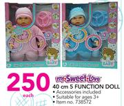 My Sweet Love 40Cm 5 Function Doll-Each