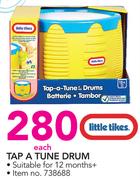 Little Tikes Tap A Tune Drum-Each