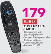 Ellies DStv Explora Remote