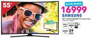 Samsung 55" UHD Curved TV 55KU7350