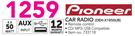 Pioneer Car Radio DEH-X1850UB