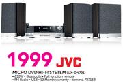 JVC Micro DVD Hi-Fi System UX-DN721