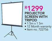 Ultra Link Projector Screen With Tripod