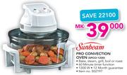 Sunbeam Pro Convection Oven SPCO-1200