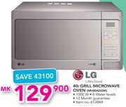 LG 40Ltr Grill Microwave Oven MH8042GM
