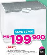 Defy 195Ltr Chest Freezer DMF470