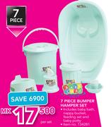 Baby Care 7 Piece Bumper Hamper Set-Per Set