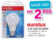 Eurolux 4W LED Globes