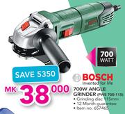 Bosch 700W Angle Grinder PWS700-115