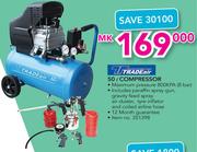 Tradeair 50Ltr Compressor