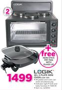 Logik 40Ltr 3 Plate Mini Oven LGK-105
