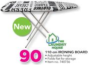 The Laundry House 110Cm Ironing Board