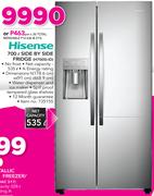 Hisense 700Ltr Side By Side Fridge H700SI-ID