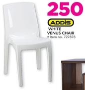 Addis White Venus Chair