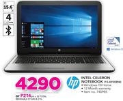 HP Intel Celeron Notebook 15-AY008NI