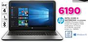 HP Intel Core i3 Notebook 15-AY002NI