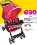 Little One Navy Or Red Oxford Stroller