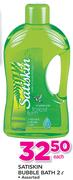 Satiskin Bubble Bath Assorted-2Ltr