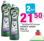 Handy Andy Assorted-2x500ml