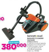 Bennett Read Bagless Cylinder Vacuum FORCE 8 HVC11