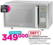 Defy 20Ltr Mirror Electric Microwave MW M2822MG