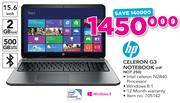 HP Celeron G3 Notebook HP NOT250