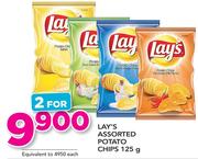 Lay's Assorted Potato Chips-2x125g