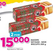 Bakers Eet-Sum-Mor Biscuits-2x200g