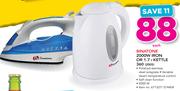 Binatone 2000W Iron Or 1.7Ltr Kettle 360 2005-Each