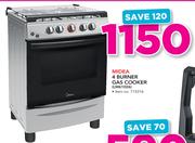 Midea 4 Burner Gas Cooker LM61026