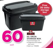 Big Jim 60Ltr Delta Storage Box-Each