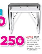 Marko Desk-H75 x W94 x D54cm