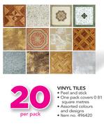 Vinyl Tiles-Per pack