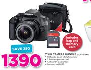 Canon DSLR camera Bundle EOS1200D