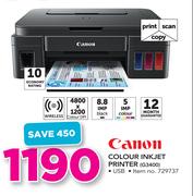 Canon Colour Inkjet Printer G3400