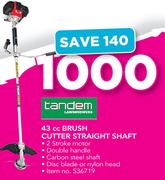 Tandem 43cc Brush Cutter Straight Shaft