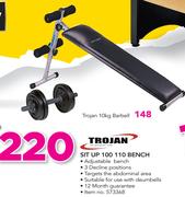 Trojan Sit Up 100 110 Bench