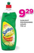 Sunlight Dishwashing Liquid-750ml