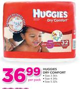 Huggies Dry Comfort-Per Pack