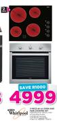 Whirlpool 2 Piece 60cm Oven And Hob Cooking Set