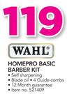 Wahl Homepro Basic Barber Kit