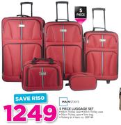 Mainstays 5 Piece Luggage Set