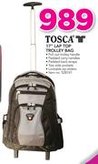 Tosca 17" Laptop Trolley Bag