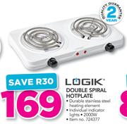 Logik Double Spiral Hotplate