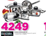 Bastille 8 Piece Cookware Set