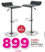 Corfu 2 Pack Bar Stools-Per Pack