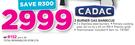 Cadac 3 Burner Gas Barbecue